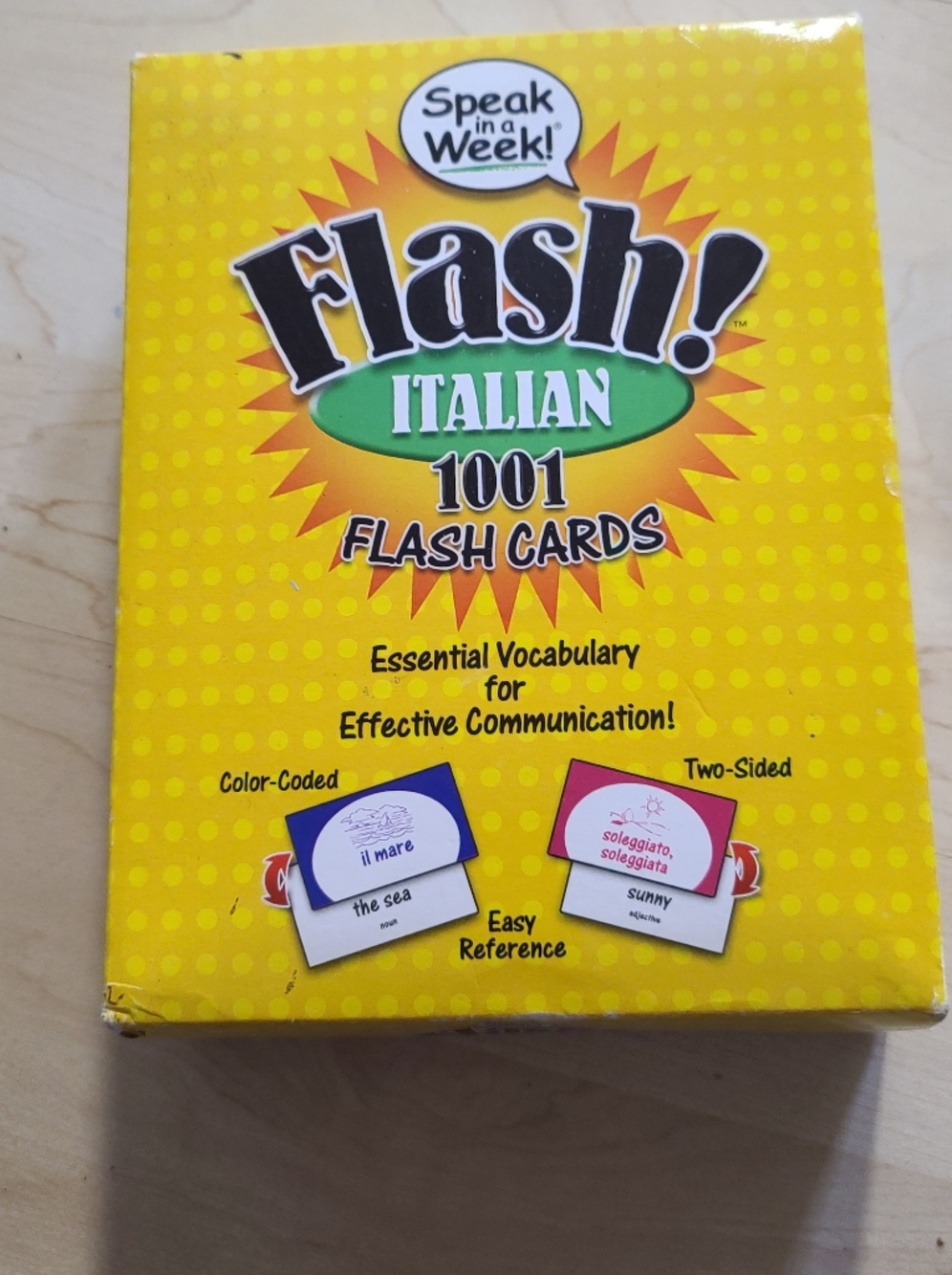 Flash! Italian 1001 Flash Cards, Learn Italian With Flashcards